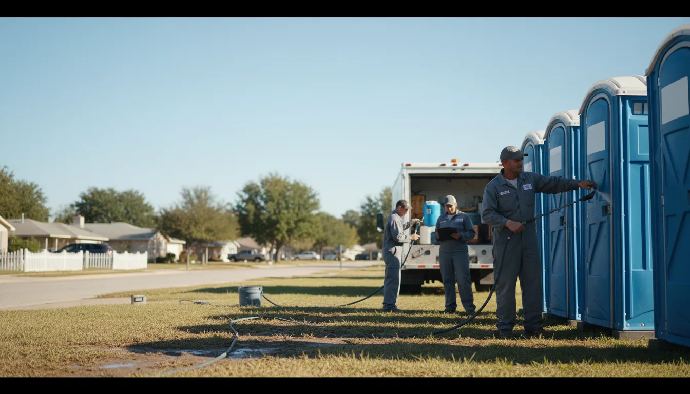 Long-Term Portable Toilet Rental in Texico, NM near me